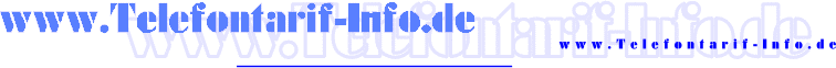 Telefontarif-Info / Startseite